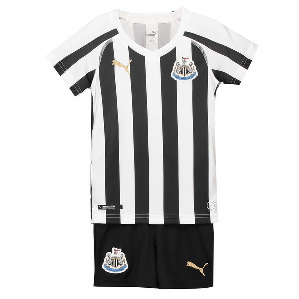 Maillot Football Newcastle United Domicile Enfant 2018-19 Blanc Noir